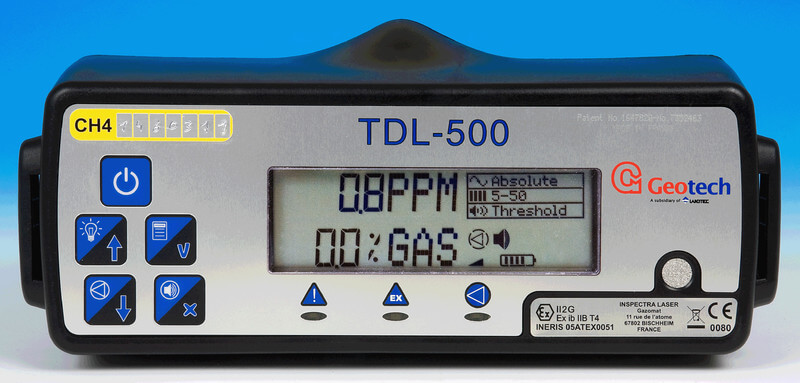 TDL-500 lézerdiodás metándetektor